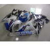 Carena in ABS Suzuki GSX-R 1000 09 13 tricolor bianco nero e blu