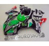 Carena in ABS Yamaha YZF 1000 R1 04-06 Green Tech3 MotoGP