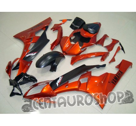 Carena in ABS Yamaha YZF 600 R6 06 07 Orange & Black