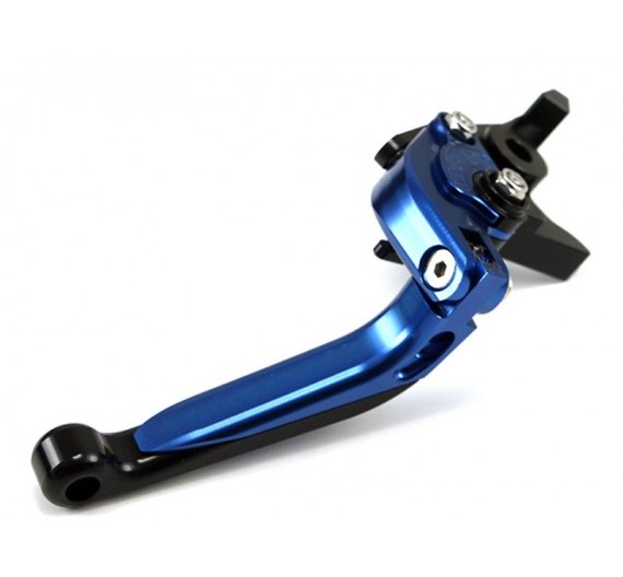 Kit leve freno frizione regolabili, pieghevoli ed allungabili moto in  alluminio blu