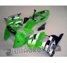 Carenatura in ABS Kawasaki ZX-6R Ninja 600 2000 2002 Green classic