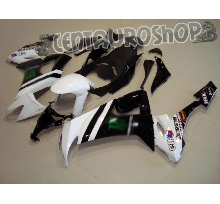 Carena in ABS Kawasaki ZX-10R Ninja 08-10 White