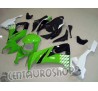 Carena in ABS Kawasaki ZX-10R Ninja 08-10 Lime Black & White