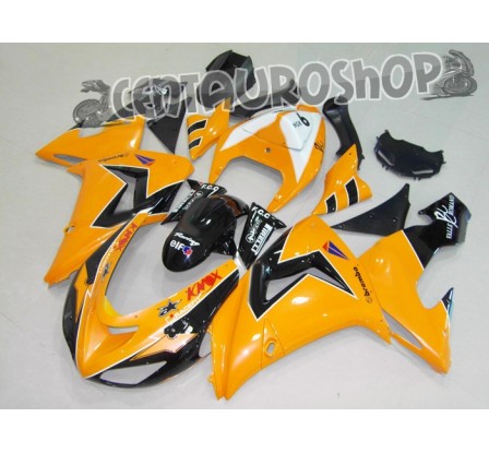 Carene in ABS Kawasaki ZX10R Ninja 2006 2007 colorazione Orange