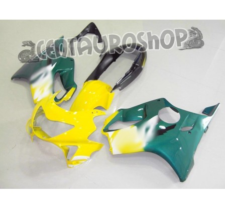 Carena in ABS Honda CBR 600 F4 99-00 colorazione yellow & green