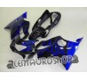 Carena in ABS Honda CBR 600 F4 99-00 black & blue flames