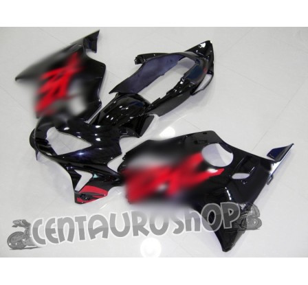 Carena in ABS Honda CBR 600 F4 99-00 nero e rosso