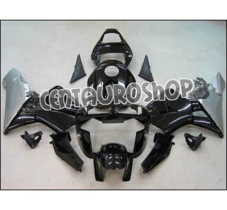 Carena in ABS Honda CBR 600 RR 03-04 colorazione black & silver