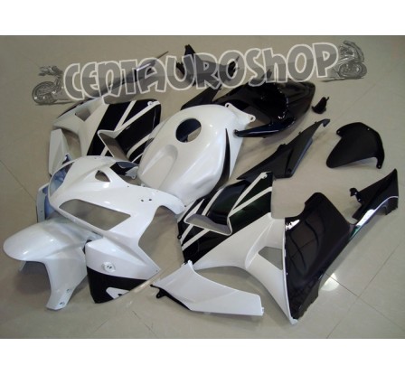 Carena in ABS Honda CBR 600 RR 05-06 colorazione White & Black