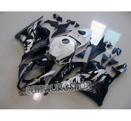 Carene ABS Honda CBR 600 RR 09-10 Bianco nero e grigio