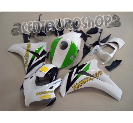 Carene ABS Honda CBR 1000RR 08-09 Green Hannspree da montare