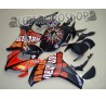 Carene in ABS Honda CBR 1000 RR 08-09 Rossi Black replica Motogp