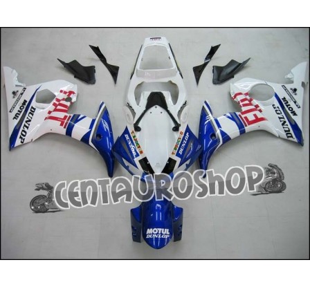 Carena in ABS Yamaha YZF 600 R6 04-05 colorazione ROSSI TRICOLOR