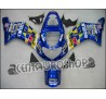 Carena in ABS Suzuki GSX-R 600 e 750 01-03 colorazione MOVISTAR 2