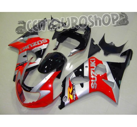 Carena in ABS Suzuki GSX-R 600 e 750 01-03 colorazione LUCKY STRIKE