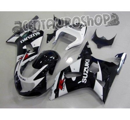 Carena in ABS Suzuki GSX-R 600 e 750 01-03 colorazione WHITE CORONA