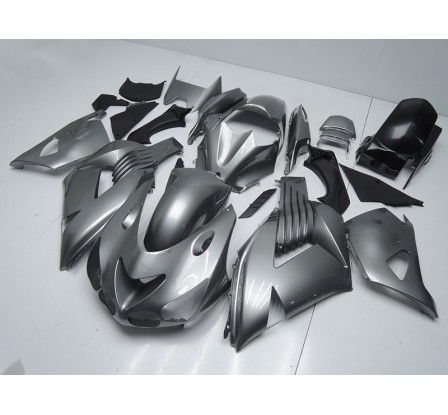 Carena in ABS Kawasaki ZX-14R Ninja 06 - 11 Silver