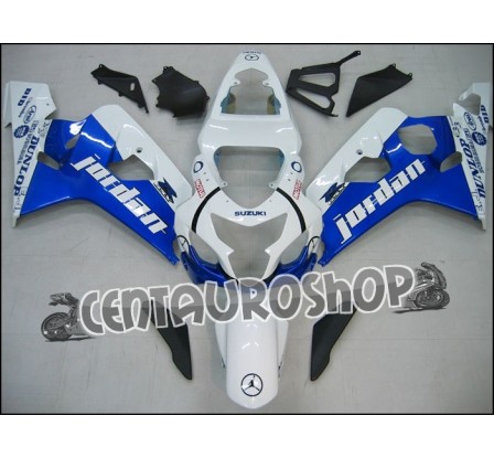 Carena in ABS Suzuki GSX-R 600 e 750 04-05 colorazione LUKY STRIKE