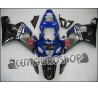 Carena in ABS Suzuki GSX-R 600 e 750 04-05 colorazione BLACK & BLUE