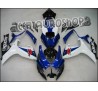 Carena in ABS Suzuki GSX-R 600 e 750 06-07 colorazione BLACK & BLUE