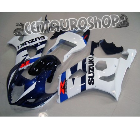 Carena in ABS Suzuki GSX-R 1000 03-04 colorazione WHITE & BLUE