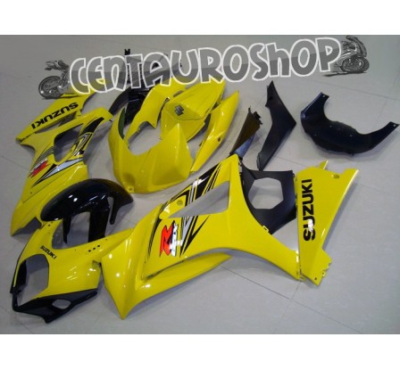 Carena in ABS Suzuki GSX-R 1000 07-08 colorazione BLACK & GOLD