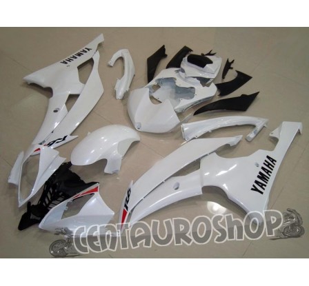 Carene Yamaha YZF 600 R6 08 09 White