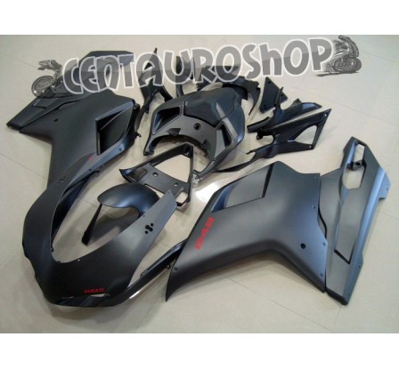 Carena in ABS Ducati 848 1098 1198 colorazione Matt black