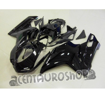 Carena in ABS Ducati 848 1098 1198 colorazione black