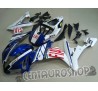 Carenatura in ABS Yamaha YZF 1000 R1 04-06 colorazione Rossi Fiat